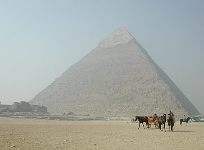 Die Chephren -Pyramide, Copyright Stefanie M&ouml;hrle