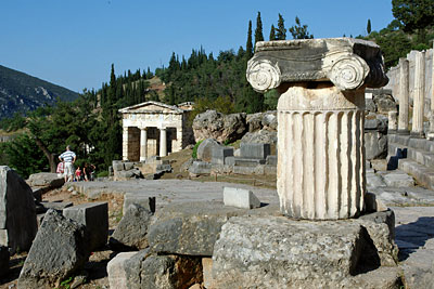 Athener Schatzhaus, Copyright Stefanie Möhrle