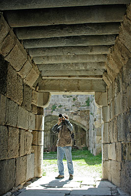 Durchgang im Kastell, Copyright Stefanie Möhrle