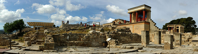 Panorama Knosos, Copyright Stefanie Möhrle