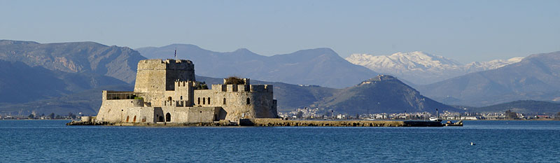 Argolischer Golf und Verteidigungsinsel Bourzi, Copyright Stefanie M&ouml;hrle