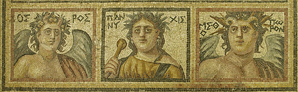 Mosaik in Shabha, Copyright Stefanie Möhrle