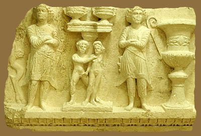 Grabrelief aus den Grbern von Tadmur, Copyright Stefanie Möhrle 