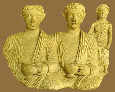 Grabrelief aus den Grbern von Tadmur, Copyright Stefanie Möhrle 